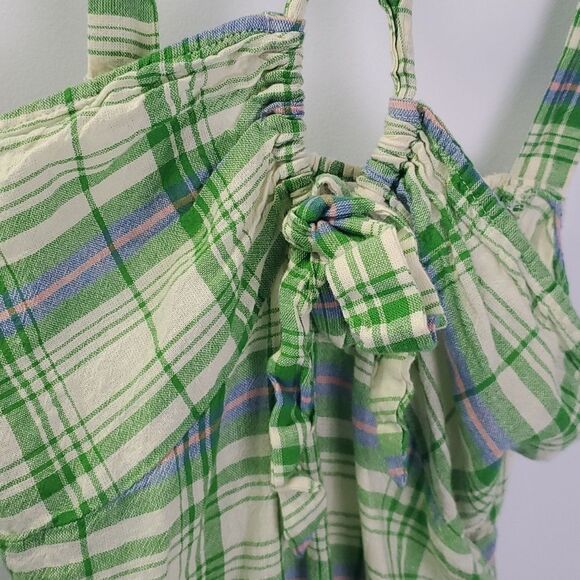 Urban Outfitters Plaid Halter Mini Dress Size XS - Picture 3 of 9